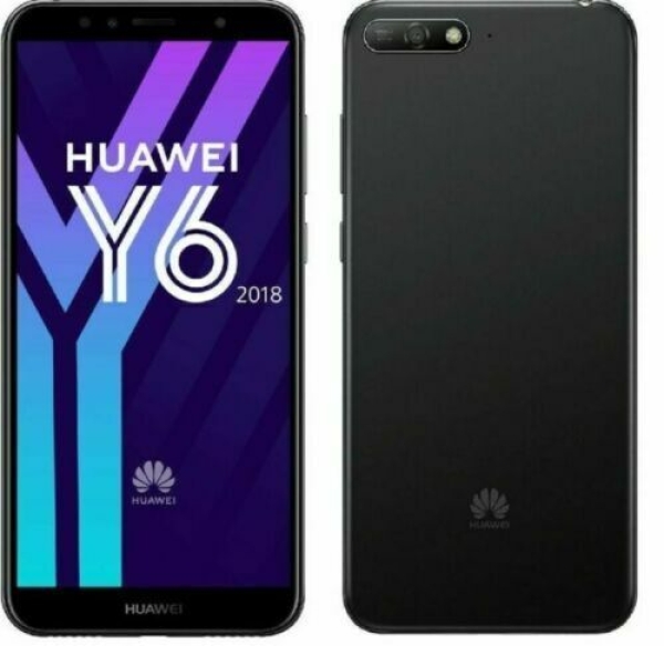 Huawei Y6 2018 – 16 GB – Smartphone schwarz (entsperrt)