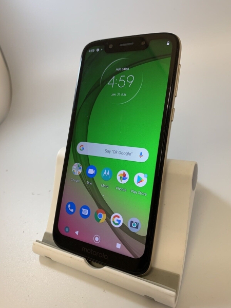 Motorola Moto G7 Play 32GB entsperrt Gold Android Smartphone Grade C 2/3GB RAM