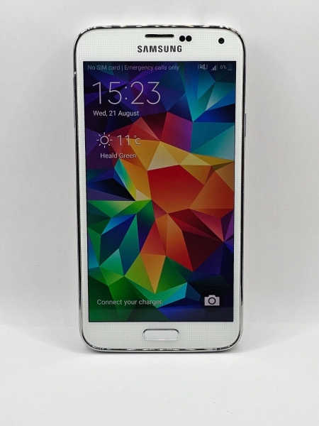 Samsung Galaxy S5 G900F 16GB 2GB RAM 5,1″ Android Smartphone – Weiß (Entsperrt)