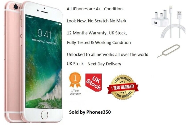 Apple iPhone 6 Plus 16GB 64GB 128GB entsperrt A+ Smartphone – 12 Monate Garantie