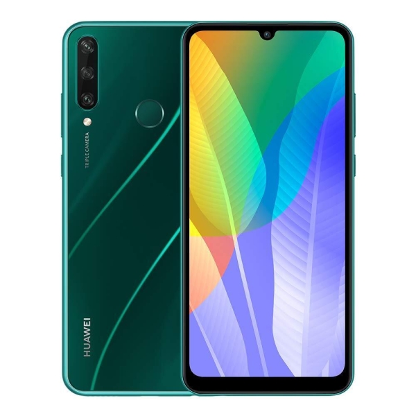 Huawei Y6p 64GB grün 6,3″ 13MP 5000mAh Dual Simm SIM frei entsperrt Smartp