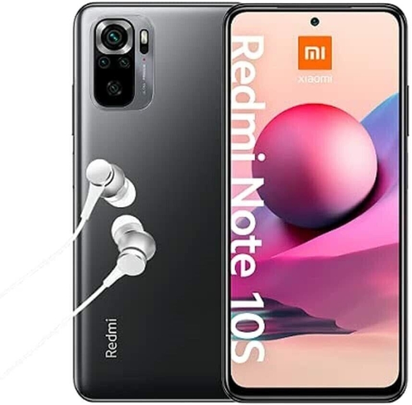 Xiaomi Redmi Note 10s (Dual SIM) – 64 GB – Onyx grau (entsperrt) Smartphone