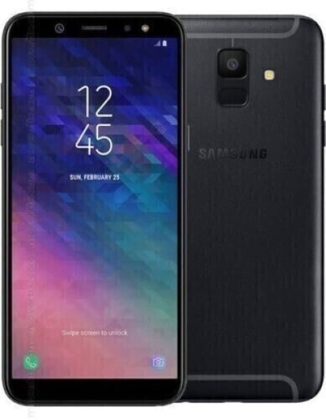 Samsung Galaxy A6 schwarz 32GB/3GB 16MP 4G NFC entsperrt Android Smartphone