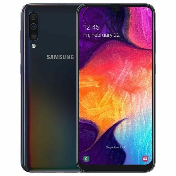 Samsung Galaxy A50 4GB/128GB 4G LTE 6.4″ NFC entsperrt Android Smartphone schwarz