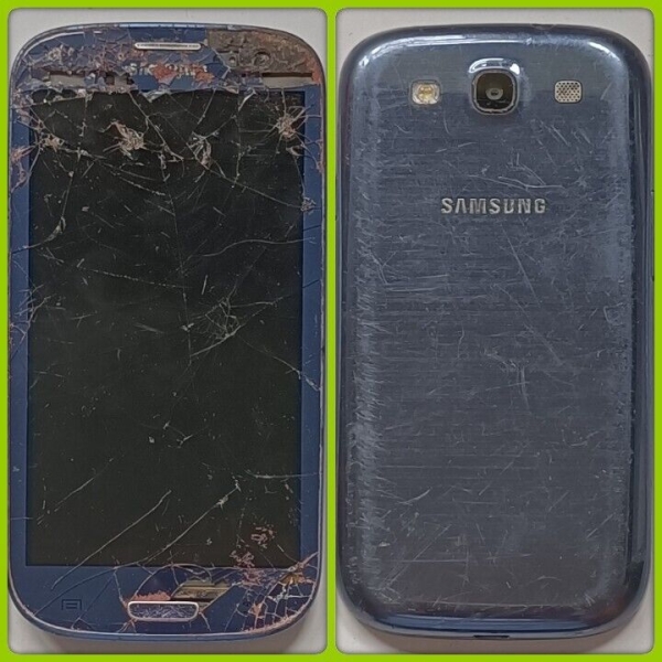 Samsung Galaxy S3 (GT-I9300) Smartphone **ERSATZTEILE ODER REPARATUR & KEIN AKKU**