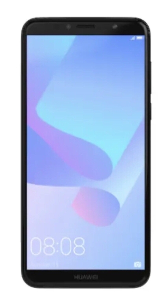 Huawei Y6 (2018) DualSIM 16GB 13MP 4G LTE NFC entsperrt Android Smartphone – schwarz