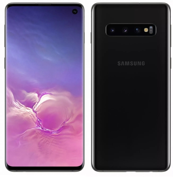 Dual Sim Samsung Galaxy S10 4G 128GB entsperrt Android Smartphone sehr gut