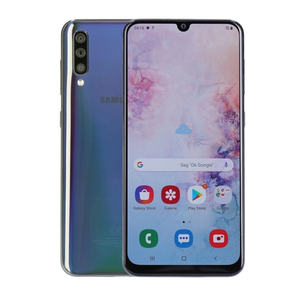 Samsung Galaxy A50 A505FN/DS 128GB Black Android Smartphone Gebrauchtware gut