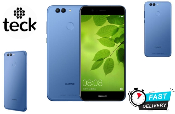 Huawei Nova 2 – 64GB blaues Farbsmartphone | SIM KOSTENLOS | Klasse A | ENTSPERRT