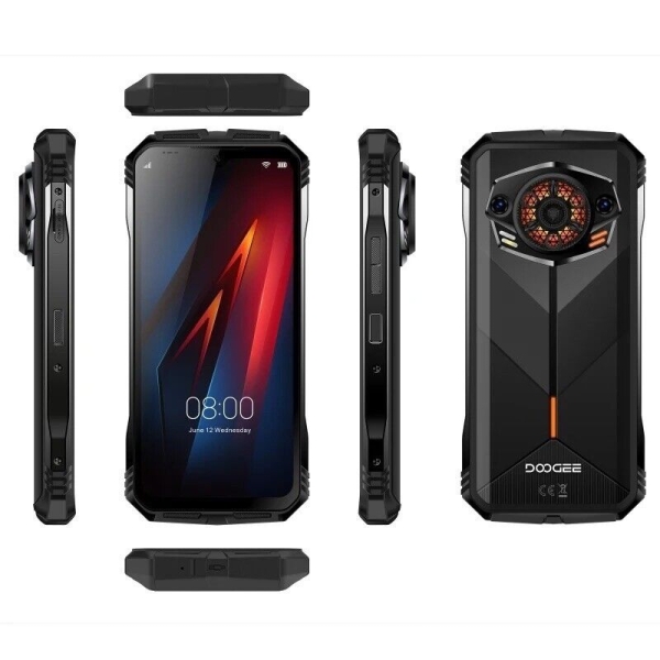 Doogee S Punk Rugged Phone 6GB+256GB 6,58 Zoll Android 14 4G Smartphone OTG NFC