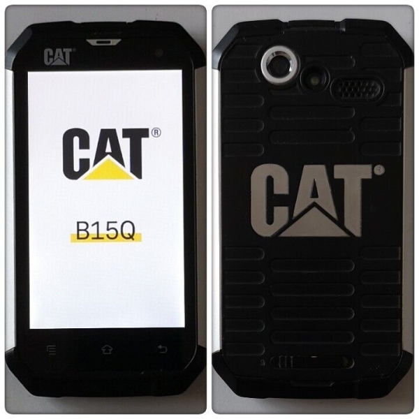 CAT B15Q Rugged Smartphone (entsperrt) **BITTE BESCHREIBUNG VOLLSTÄNDIG LESEN**