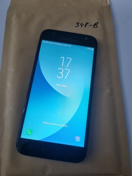 Samsung Galaxy J3 (2017) – blaues Smartphone