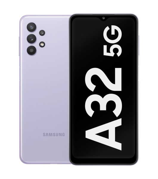 Samsung Galaxy A32 64GB Lila 5G Android Smartphone 6,5″ LCD-TFT 48MP 4GB RAM DS