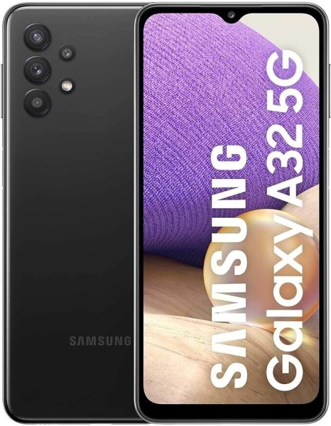 Samsung Galaxy A32 5G (Dual SIM) – 64 GB – toll schwarz (entsperrt) – UK Modell