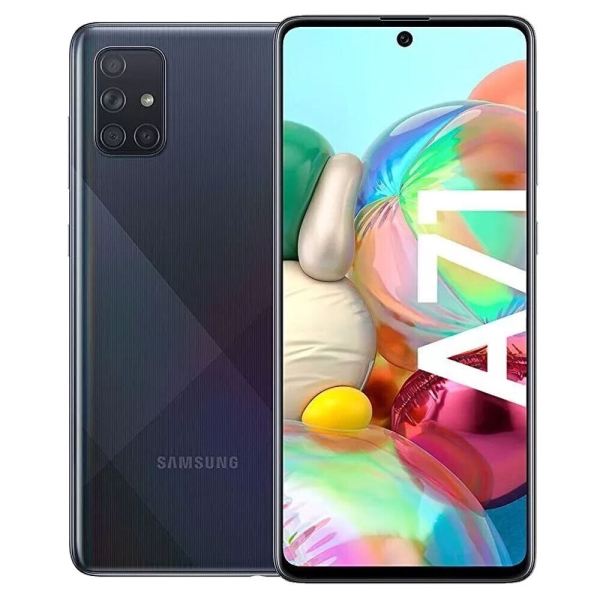 Schwarz Samsung Galaxy A71 (5G) SM-A716U 128GB Ohne Vertrag Smartphone Handys