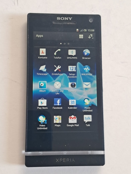 Sony  Xperia S LT26i 32GB Schwarz Smartphone