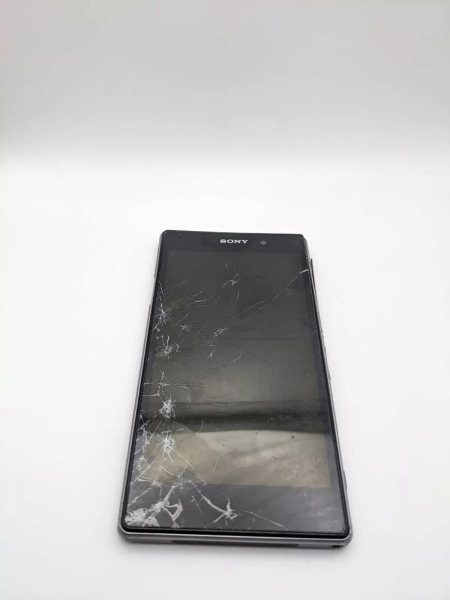 Sony Xperia Z2 Schwarz Smartphone Android STARK BESCHÄDIGT