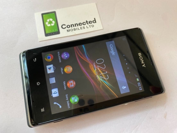 Sony XPERIA E C1505 3G – schwarz (entsperrt) Android 4.1 Smartphone Garantie