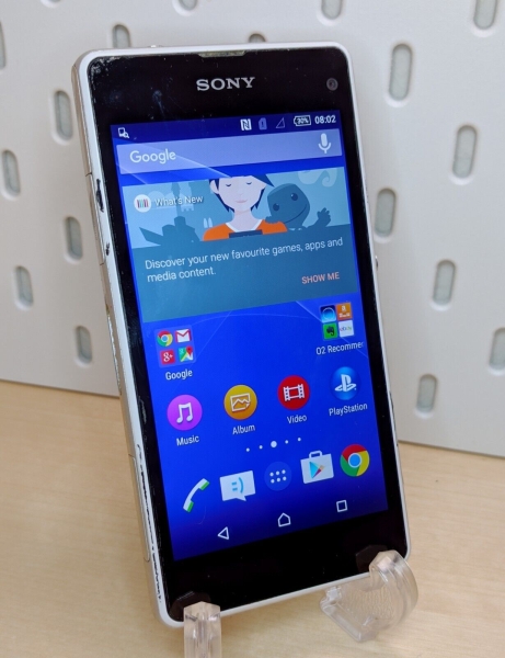 Sony Xperia Z1 Compact – 16 GB – Smartphone schwarz (O2 Netzwerk gesperrt) – 4G