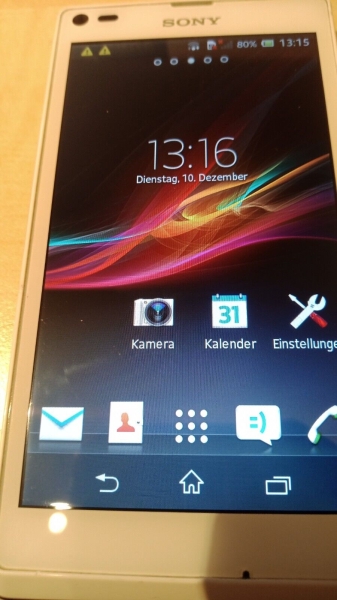 Sony Xperia L C2105 Weiß Smartphone Android 4.22 in OVP guter Zustand