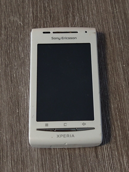 Sony Ericsson Xperia X8 weiß (entsperrt) Handy E15i