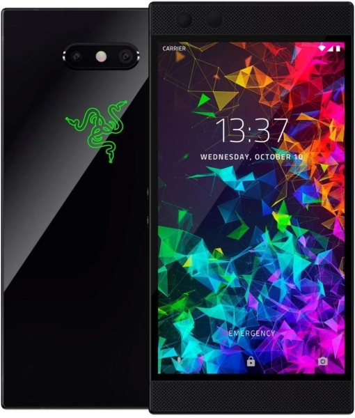 Razer Phone 2 64GB schwarz entsperrt SIM-frei Android Handy Smartphone RZ35-0259 D