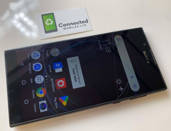 Sony Xperia L1 G3311 – 16GB – weißes (entsperrt) Android 7 Smartphone – mit Riss