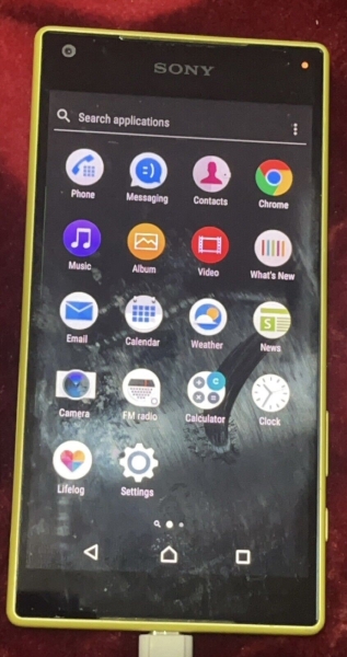 Sony Xperia Z5 Compact E5823 32GB gelb Smartphone TESCO Netzwerk