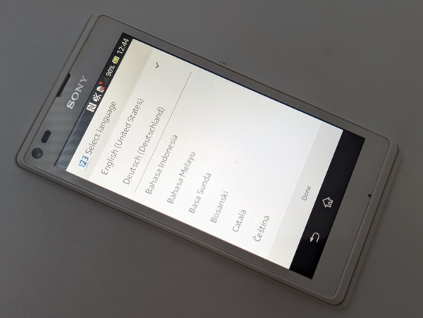 Sony Xperia L White 8GB Android Smartphone LTE 4G C2105 ✅