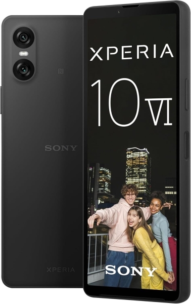 Sony Xperia 10 VI Smartphone 128GB 8GB Schwarz Black Ohne Simlock 5G ✅NEU&OVP✅