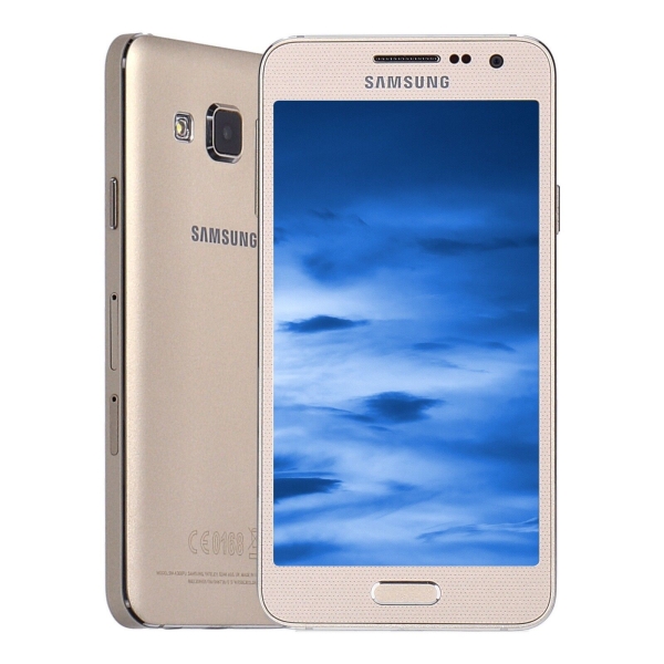 Samsung Galaxy A3 champagne gold Android Smartphone sehr gut