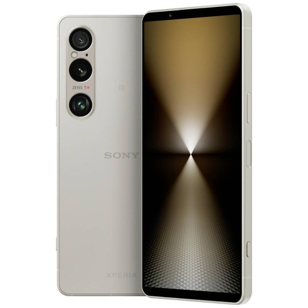 Sony Xperia 1 VI 5G Smartphone 256 GB 16.5 cm (6.5 Zoll) Silber Android™ 14