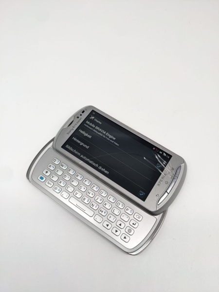 Sony Ericsson Xperia Pro MK16i Silber Smartphone | OHNE SIMLOCK