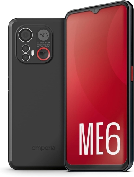 Emporia ME6 5G Smartphone – schwarz – entsperrt – neu