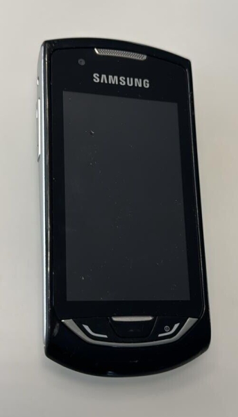 Samsung  Monte GT-S5620 – Schwarz Smartphone Händler, Ungeprüft, Rückgaberecht