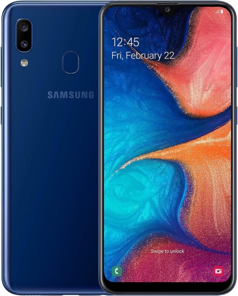 NEU Samsung Galaxy A20e verpackt 32GB 3GB 5,8″“ DUAL SIM 4G entsperrt – blau