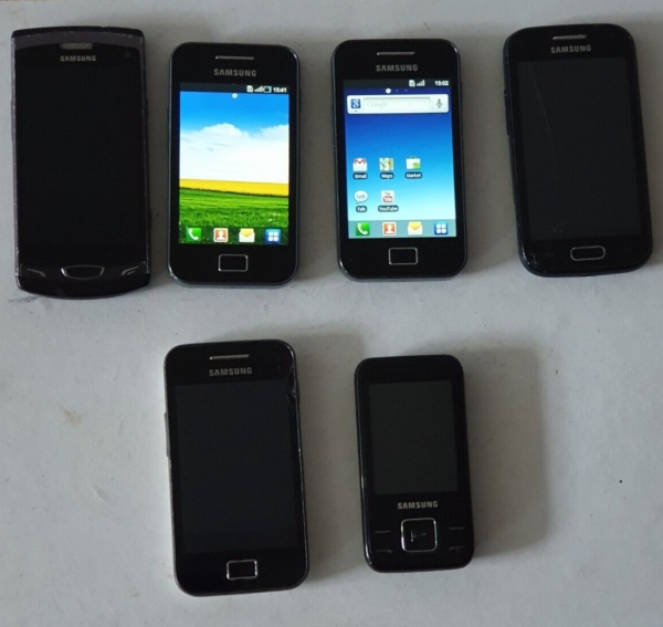 Restposten Samsung Wave 2, Ace, Ace 2, Gt E2600, defekt Android Smartphones