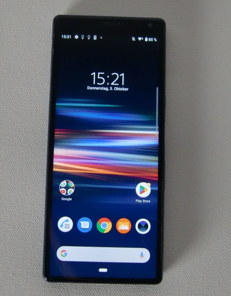 Handy / Smartphone: Sony Xperia 10 – 64GB – Navy