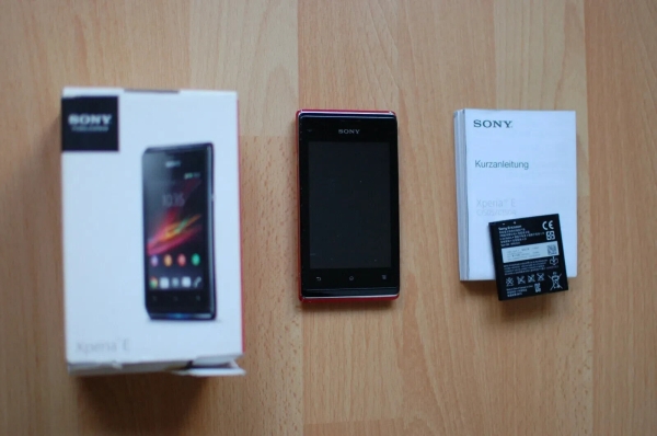 Sony Ericsson Xperia E C1505 (ohne Simlock) Smartphone Handy