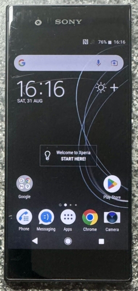 Sony Xperia XA1 G3121 5″ 32GB entsperrt schwarz Smartphone (kostenloser Versand)