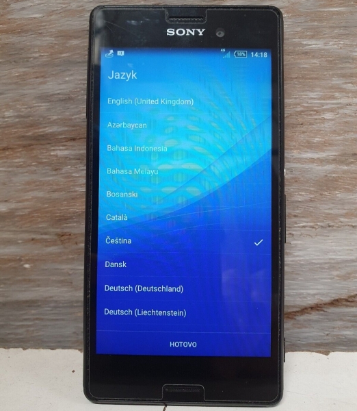 Sony Xperia M4 Aqua E2303 schwarz 5,0″ Display, 8GB, 2GB RAM, Android 5.0, sehr guter Zustand