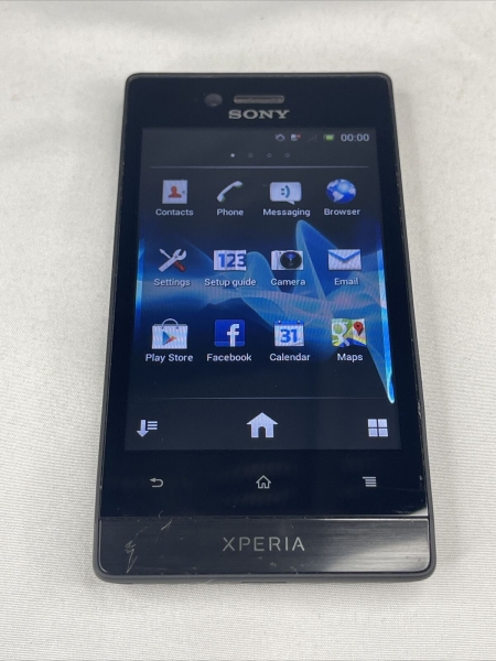 Sony Xperia Miro ST23i – Schwarz (entsperrt) Smartphone Handy NEUWERTIG