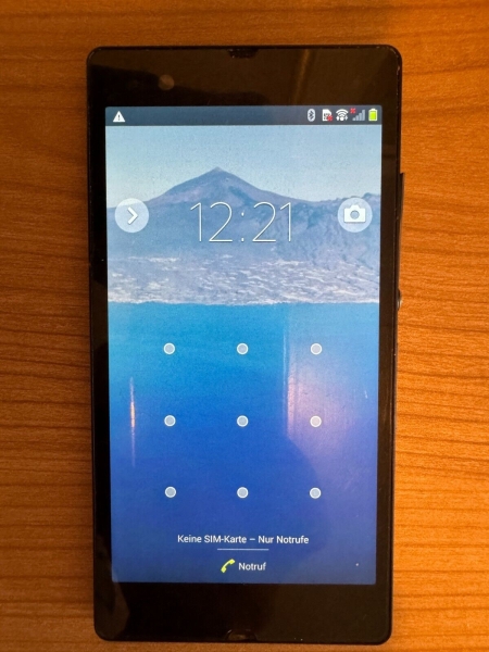 Sony  Xperia Z C6603 – 16GB – Schwarz (Ohne Simlock) Smartphone