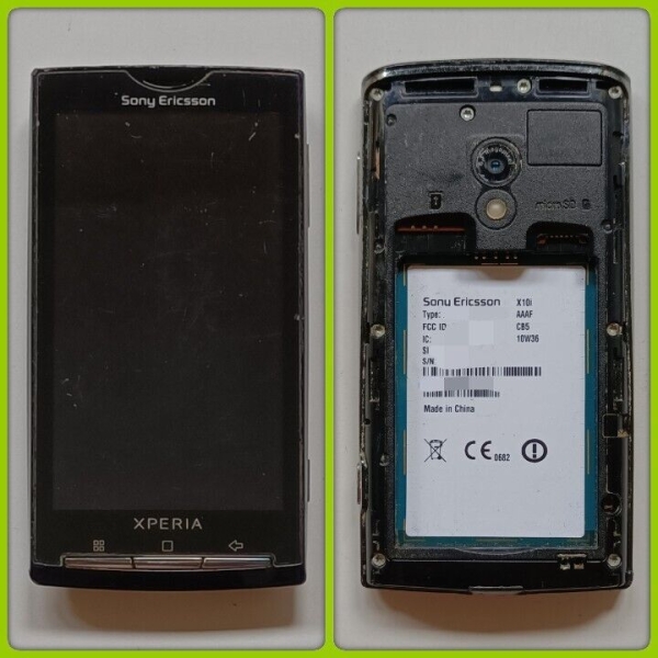 Sony Ericsson Xperia X10i Smartphone. UNGETESTET ALS KEINE AKKU