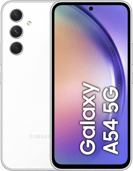 Samsung Galaxy A54 5G 8GB 256GB DualSim Android Smartphone – weiß