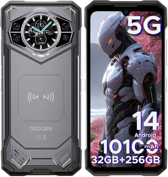 Doogee S200 Rugged Smartphone 5G, 12+20GB Ram, 256GB Speicher UK Modell