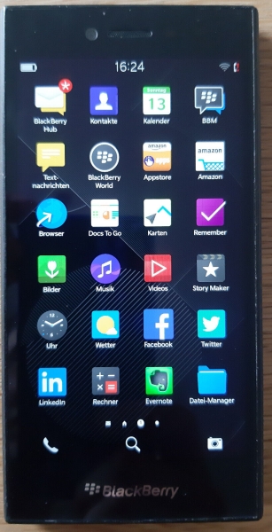 Blackberry Leap Z20 Smartphone Handy ( 4 )