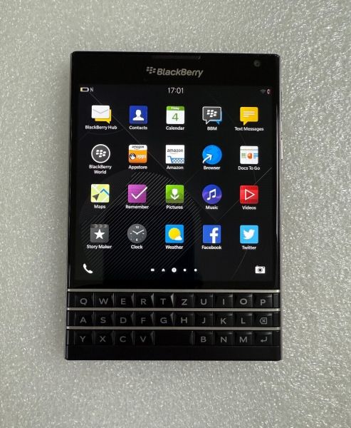 BlackBerry  Passport – 32GB – Schwarz (Ohne Simlock) Smartphone