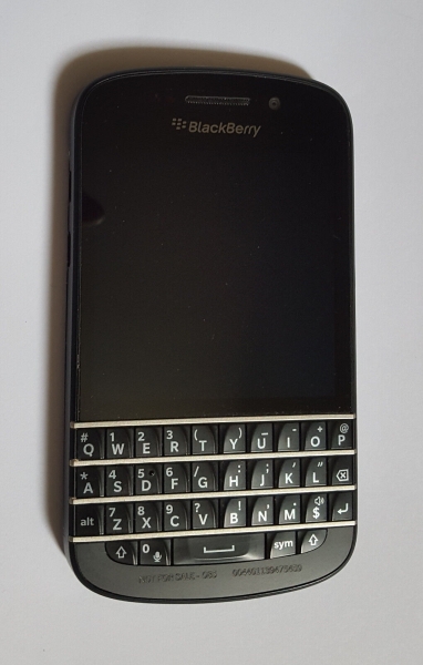 BlackBerry  Q10, 16GB, Schwarz (Ohne Simlock) Smartphone, Prototype Sammlerstück