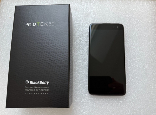 BlackBerry DTEK60 – 32GB – Schwarz (Ohne Simlock) Smartphone (PRD-63040-021)